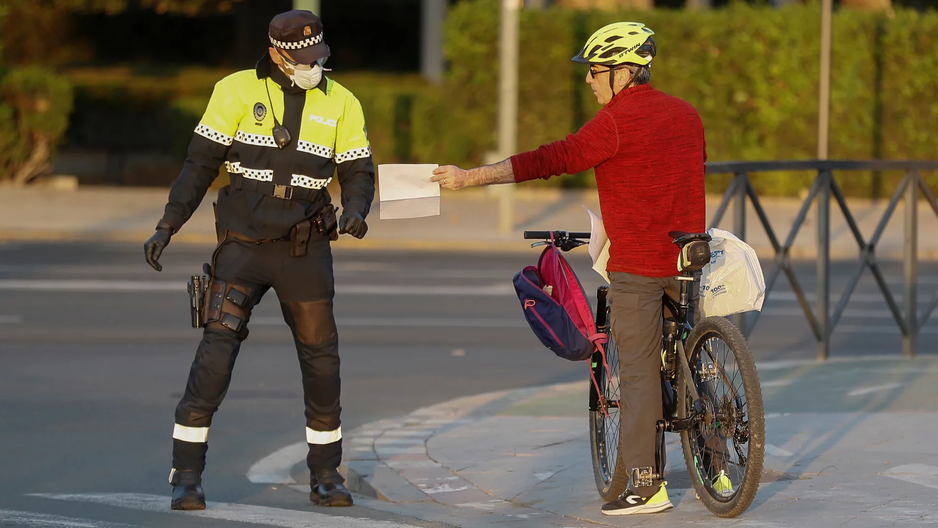 La Policía ha controlado desde el primer momento el cumplimiento de las restricciones del estado de alarma