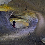 Tubo volcánico, cueva del viento, isla de Tenerife