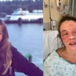 Marta, antes y después del fatal accidente