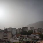 Partículas de polvo sobre Caracas (Venezuela).