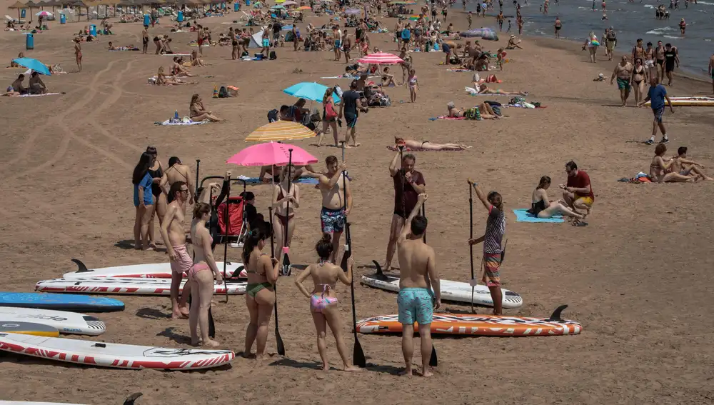 Las playas de Valencia son unas de las favoritas de los madrileños para disfrutar de sus vacaciones