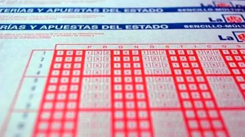 Boleto de una quiniela