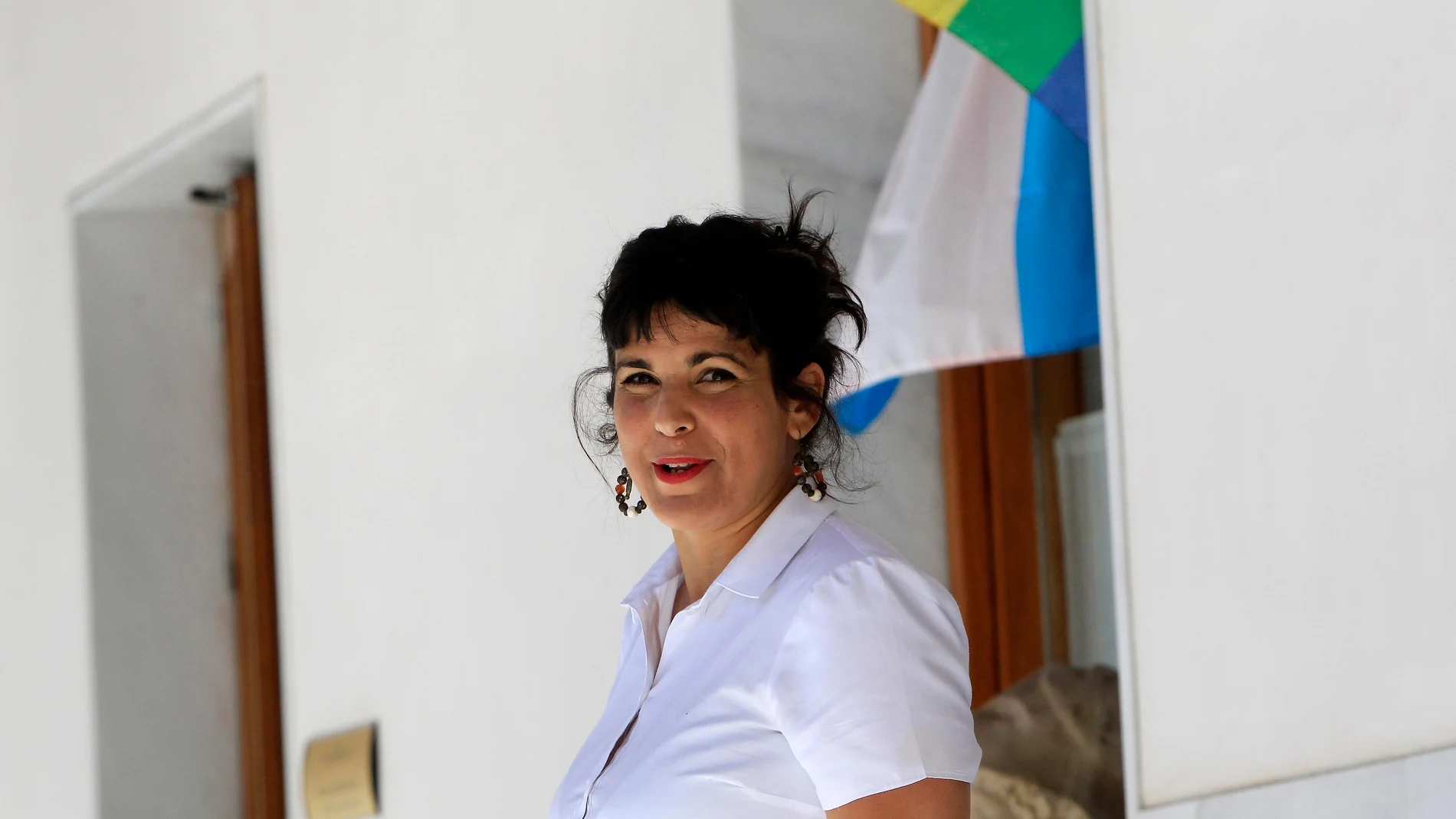 Teresa Rodriguez, fundadora de Anticapitalistas Andalucía, hace unos días