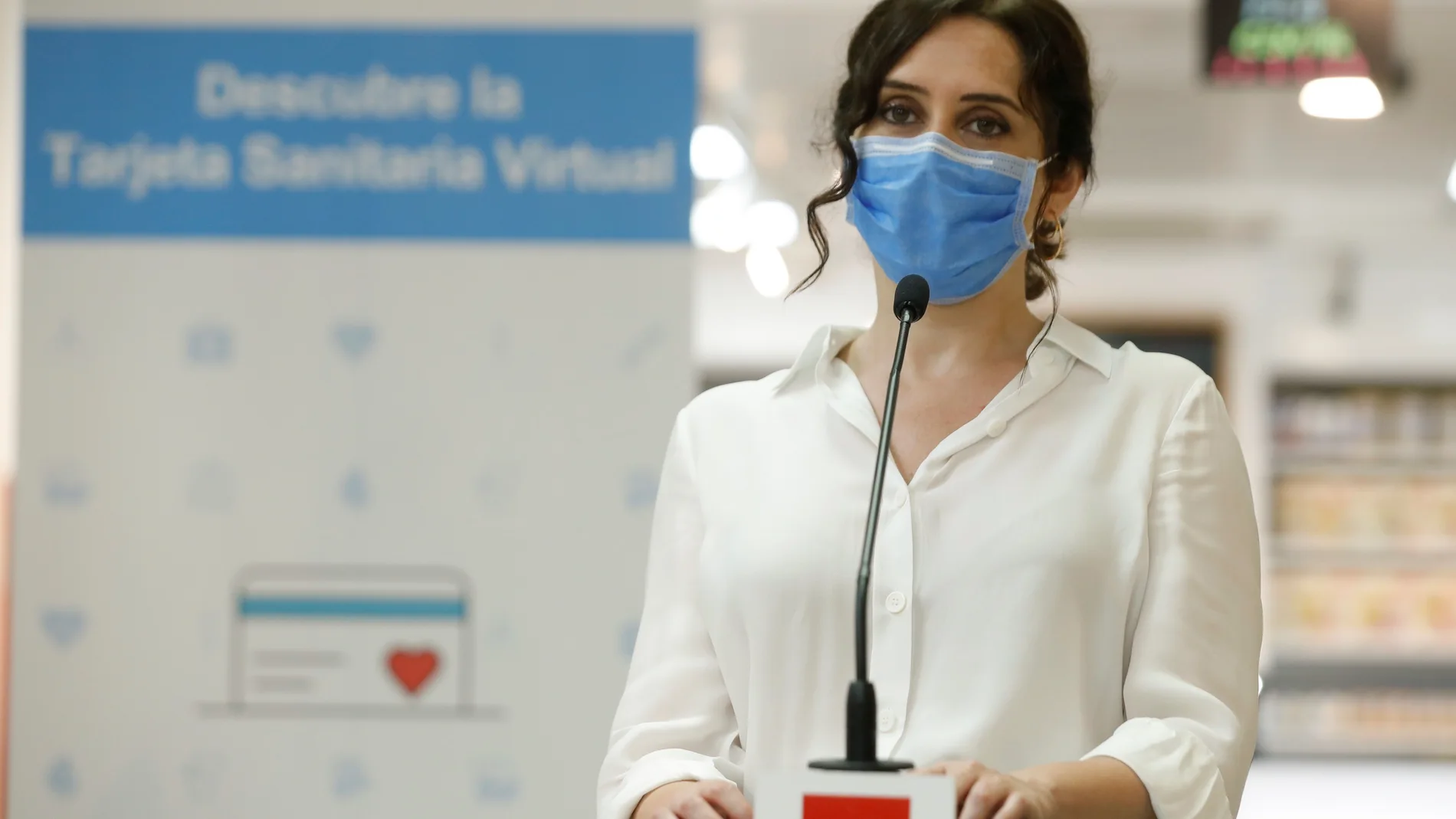 Presidenta de Madrid presenta la Tarjeta Sanitaria Virtual