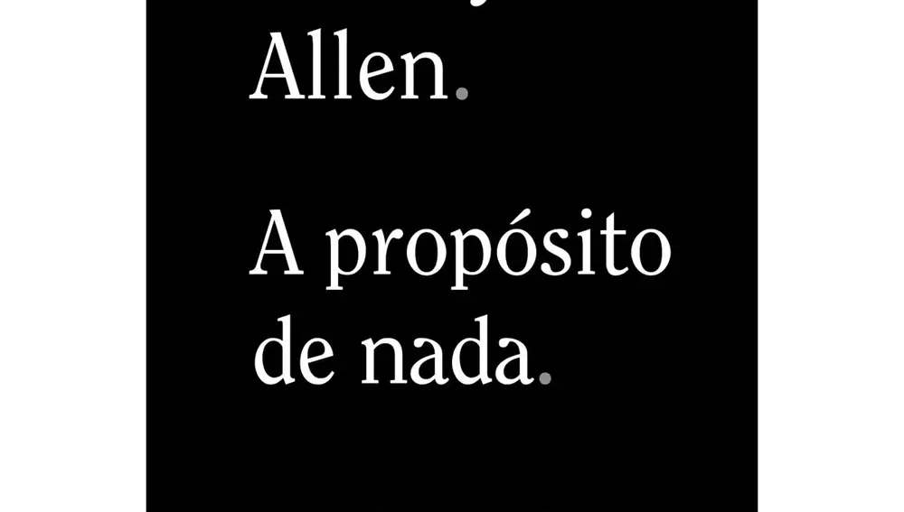 Autobiografía Woody Allen.
