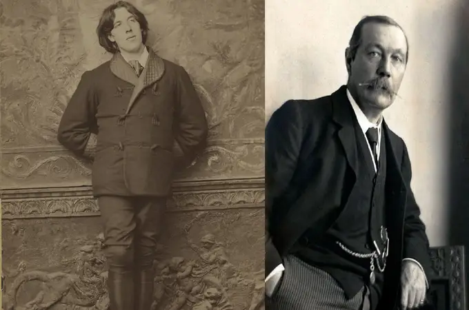 Arthur Conan Doyle y sus saludos al fantasma de Oscar Wilde
