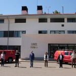 Los delegado del Gobierno de Castilla y León, Cantabria y Asturias visitan la base de la UME