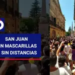 Masiva celebración de San Juan en Menorca