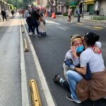 Pánico en las calles de Ciudad de México