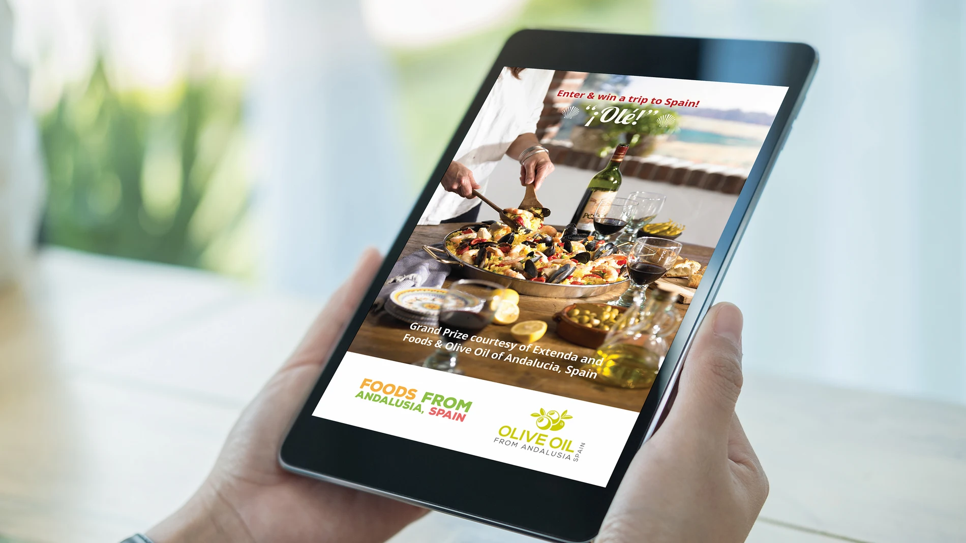 Imagen del concurso de paellas fotográfico en el punto online con mayor oferta de comida española, 'La Tienda.com'.