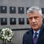 El presidente de Kosovo Hashim Thaci