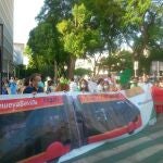 Protesta por la "tala" del tranvíaEUROPA PRESS24/06/2020