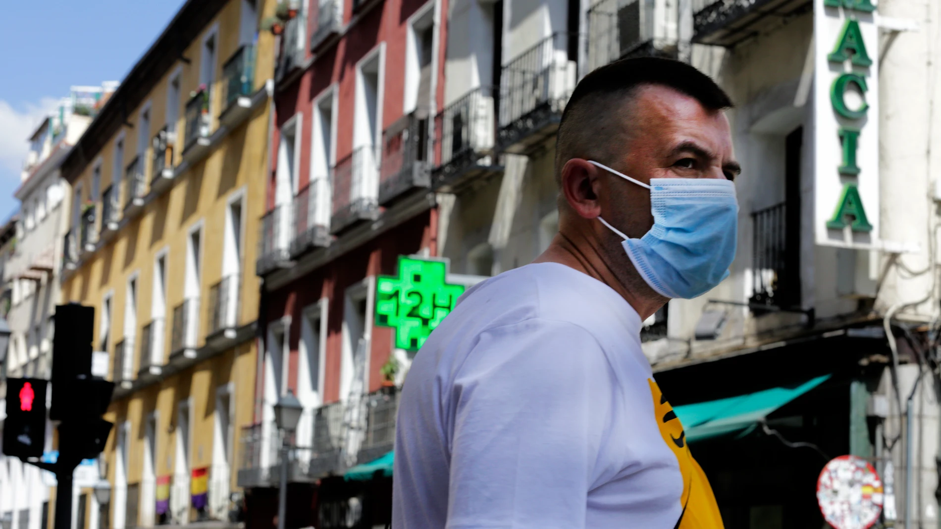 03/06/20 Madrid. Mascarillas en Farmacias, en tiempos de la covid19. @ Cipriano Pastrano.