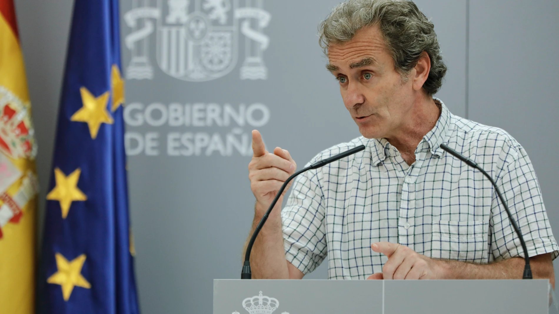Segunda rueda de prensa de Fernando Simón tras el estado de alarma