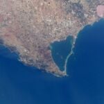 Vista aérea del Mar Menor, en Murcia