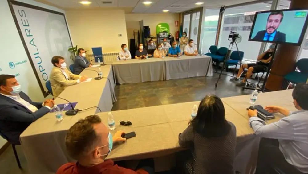 Junta directiva del PP de Ávila clausurada por Pablo Casado