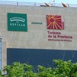 Fachada de la sede de Prodetur de la Diputación de Sevilla