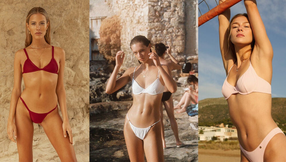 Bikinis para mujeres 2025 con poco busto