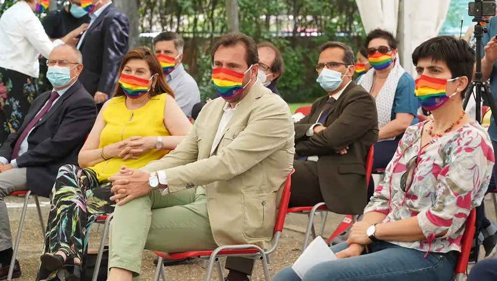 El alcalde de Valladolid, Óscar Puente, preside el Acto Institucional del Día del Orgullo LGBTI