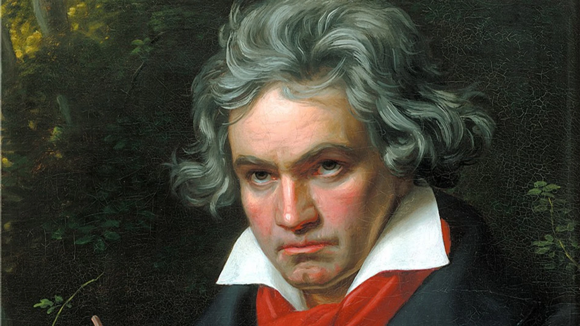 Retrato de Ludwig van Beethoven componiendo su Missa Solemnis (1820)