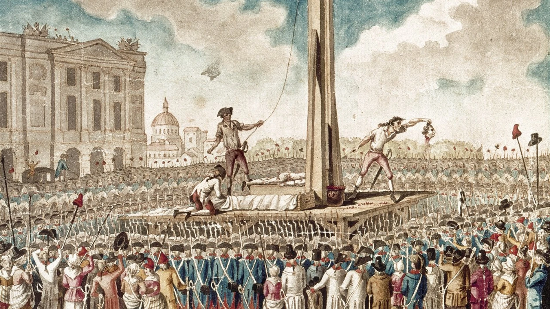 Uso de la guillotina durante la Revolución Francesa