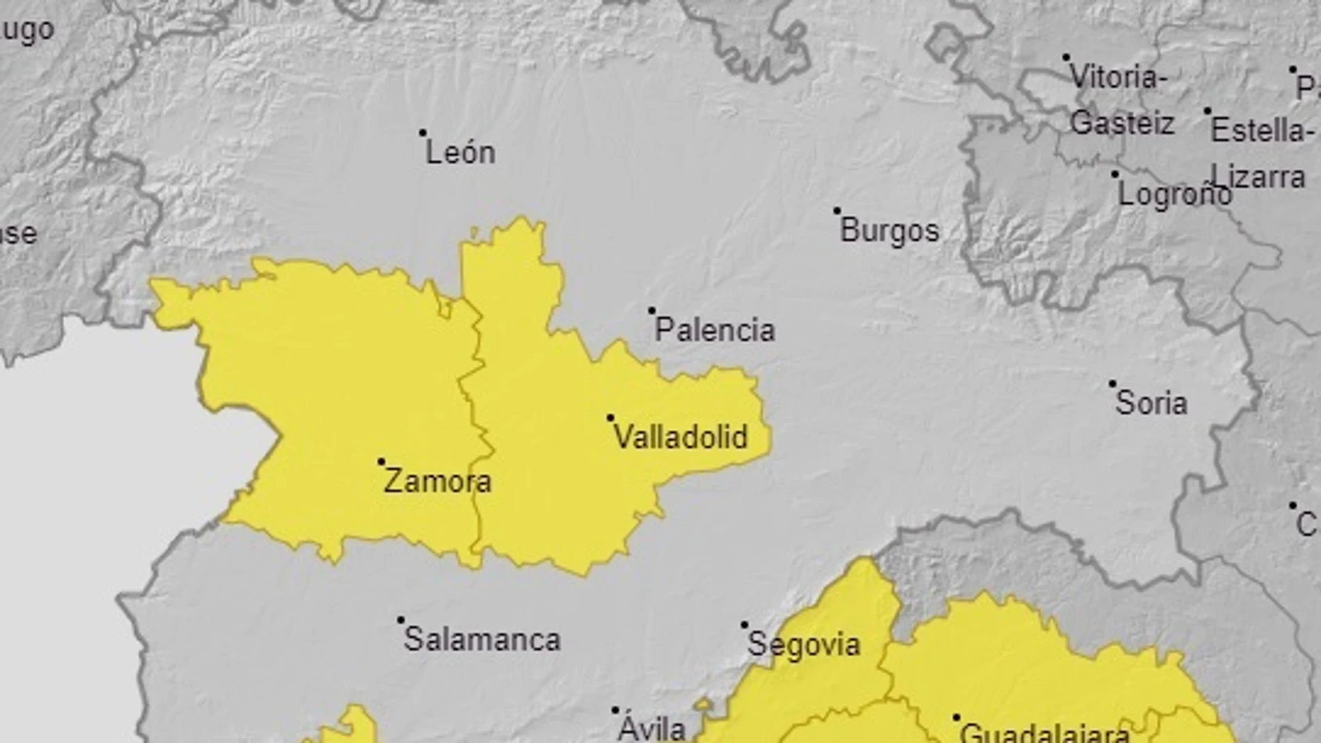 Ávila, Salamanca, Valladolid y Zamora estarán mañana en riesgo por temperaturas de hasta 37 grados