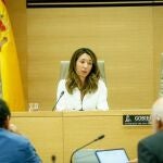 Xiana Méndez, secretaria de Estado de Comercio, defendió el control en la venta de armas