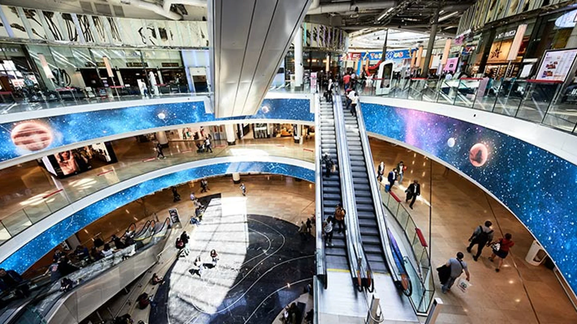 Centro comercial Les Quatre Temps en París