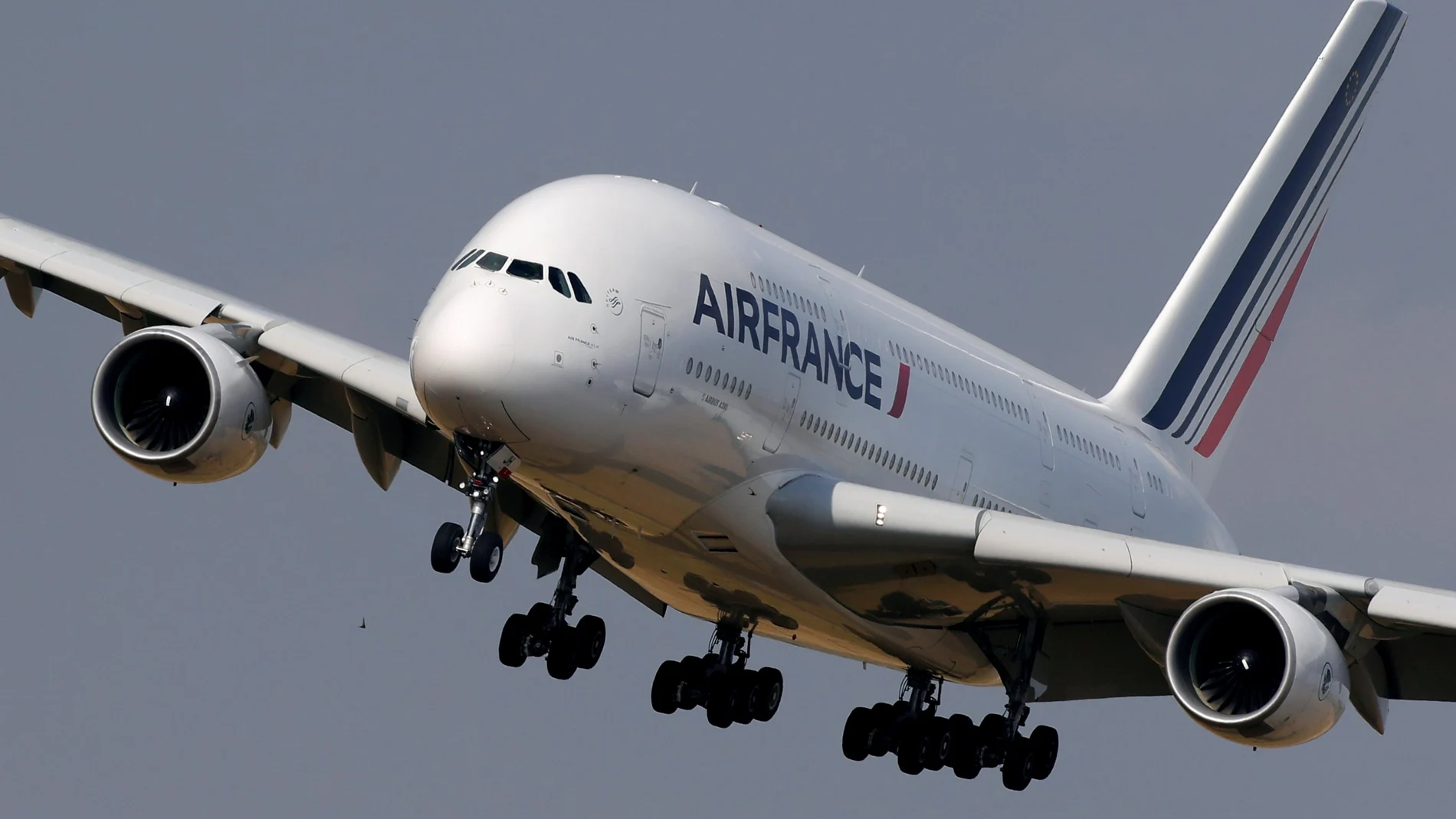FILE PHOTO: Air France Airbus A380 retirement flight near Paris