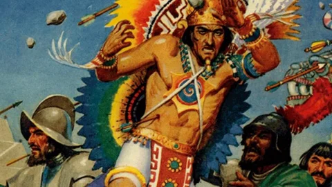 500 años de la muerte a pedradas de Moctezuma