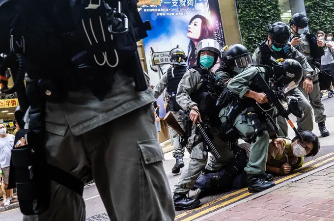 Hong Kong sufre los primeros arrestos bajo la nueva ley china