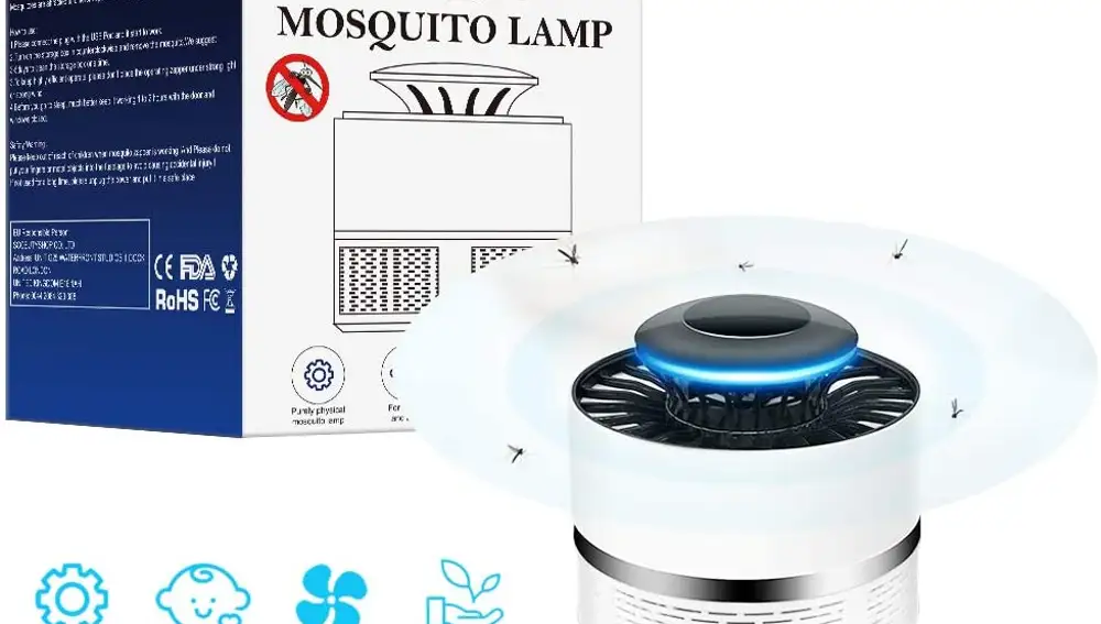 Lámpara antimosquitos con mejores opiniones de los clientes