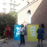 La teniente de alcalde de Urbanismo, Janet Sanz; la alcaldesa de Barcelona, Ada Colau; y la concejal de Movilidad, Rosa AlarcónEUROPA PRESS02/07/2020