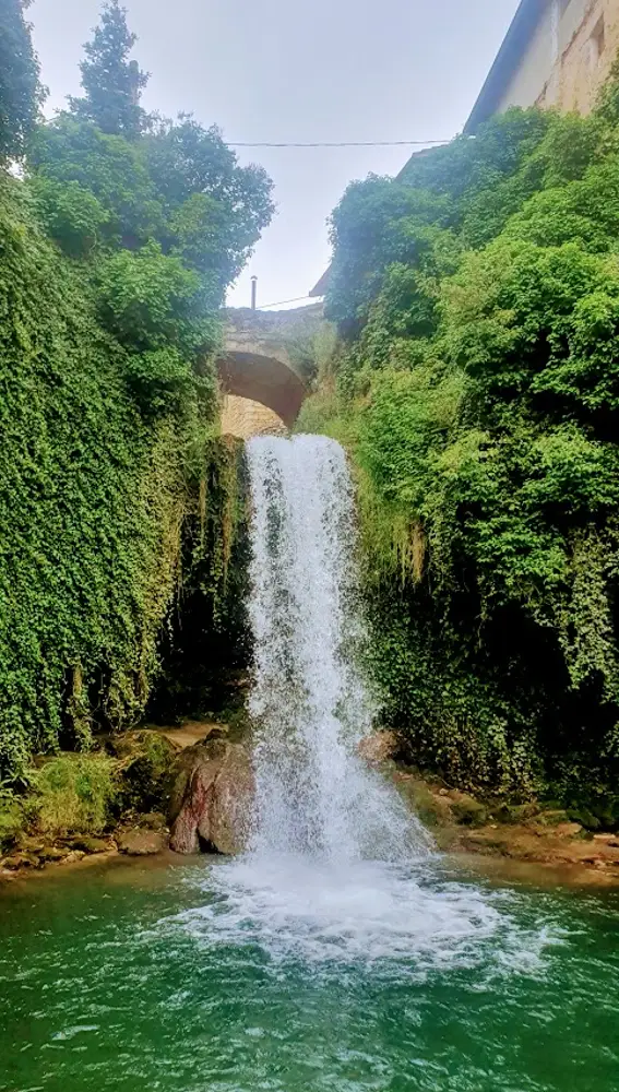 Cascada de Tobera en Burgos.