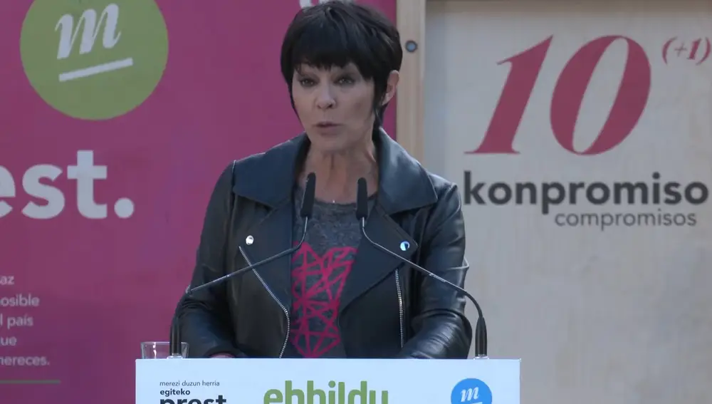 La candidata de EH Bildu a lehendakari, Maddalen IriarteEUROPA PRESS03/07/2020