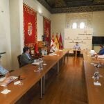 Reunión de Conrado Íscar con alcaldes de la provincia