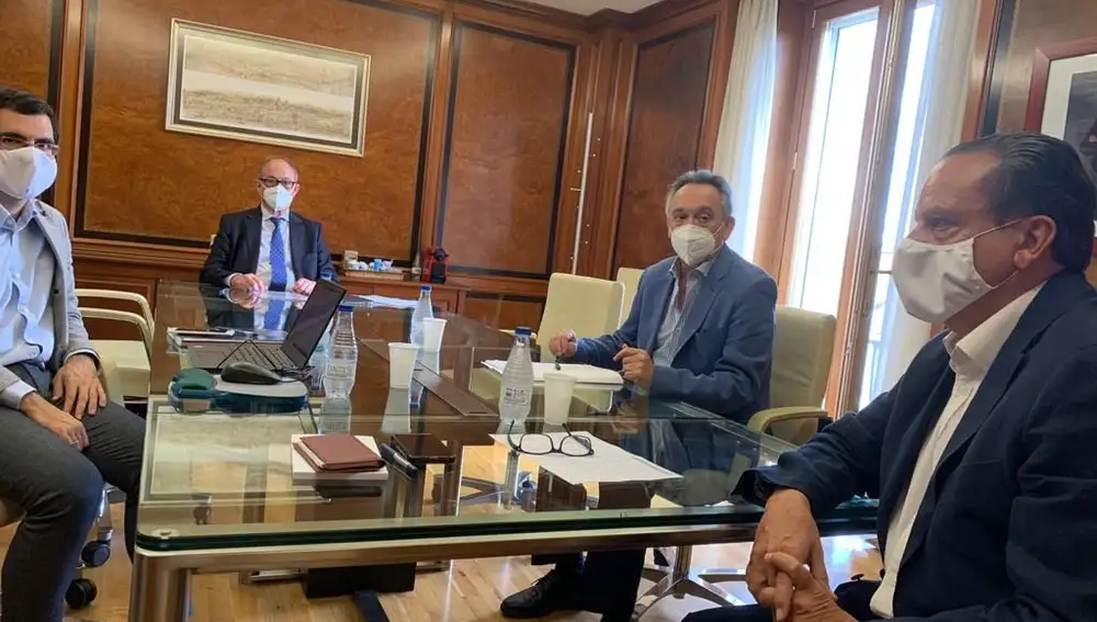 Mario Amilivia preside el Consejo de Cuentas celebrado el jueves en Palencia