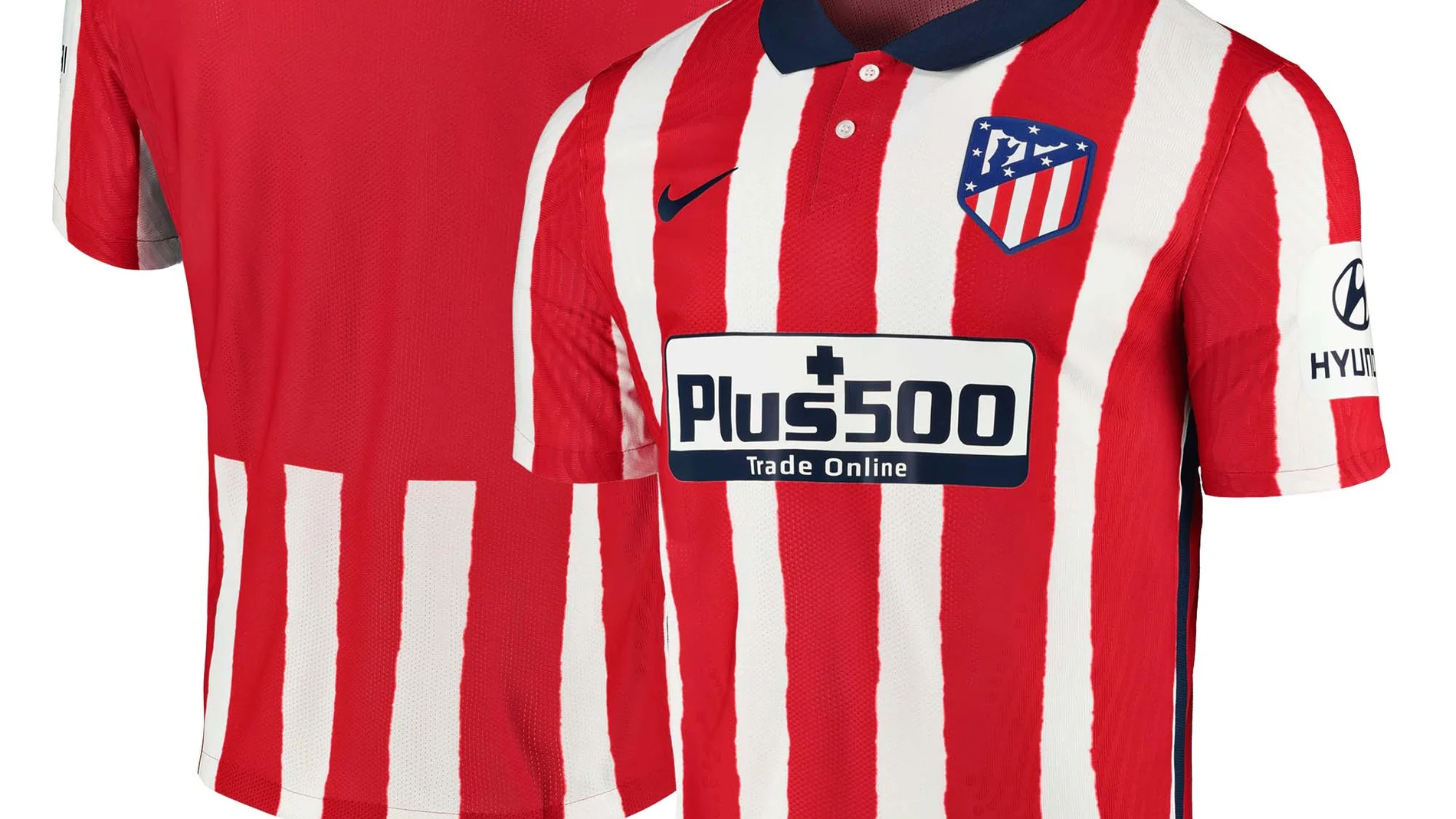Camiseta del Atlético de Madrid para la temporada 2020-21.