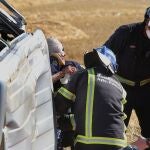 Accidente de tráfico en la N620, a la altura de Villamartín de Campos (Palenciael pasado mes de julio