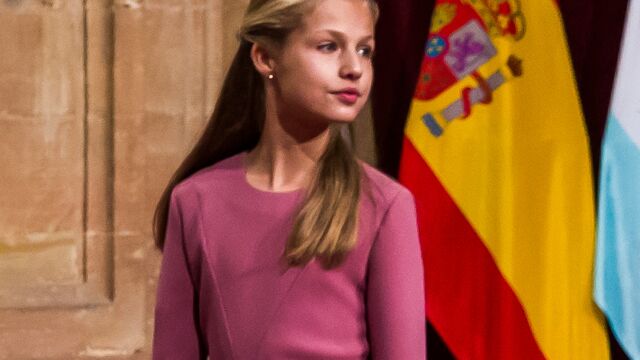 La Princesa de Asturias doña Leonor