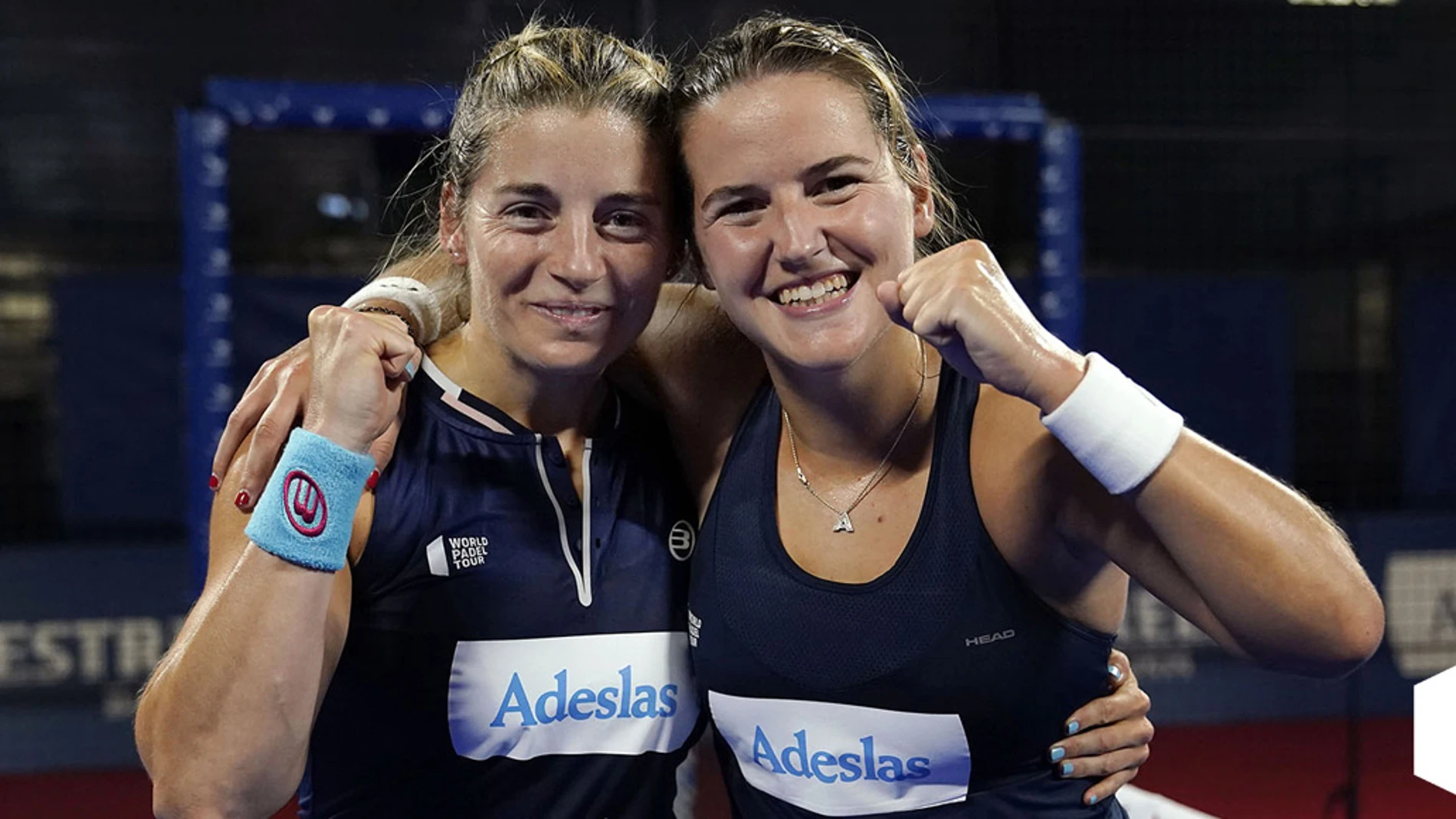Alejandra Salazar y Ariana Sánchez, campeonas del Madrid Open.