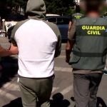 Detención por parte de la Guardia Civil y la Policia Nacional de uno de los integrantes