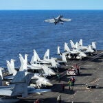El portaviones «USS Ronald Reagan» está desplegado en el mar del Sur de China