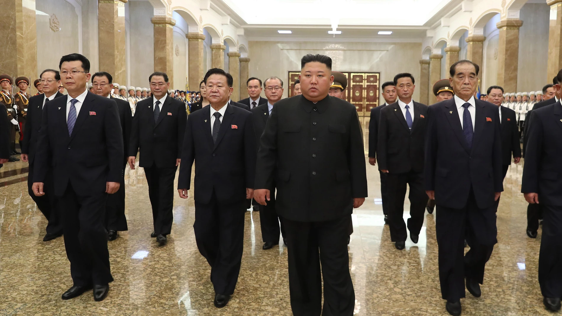 North Korean Leader pays tribute to late grandfather