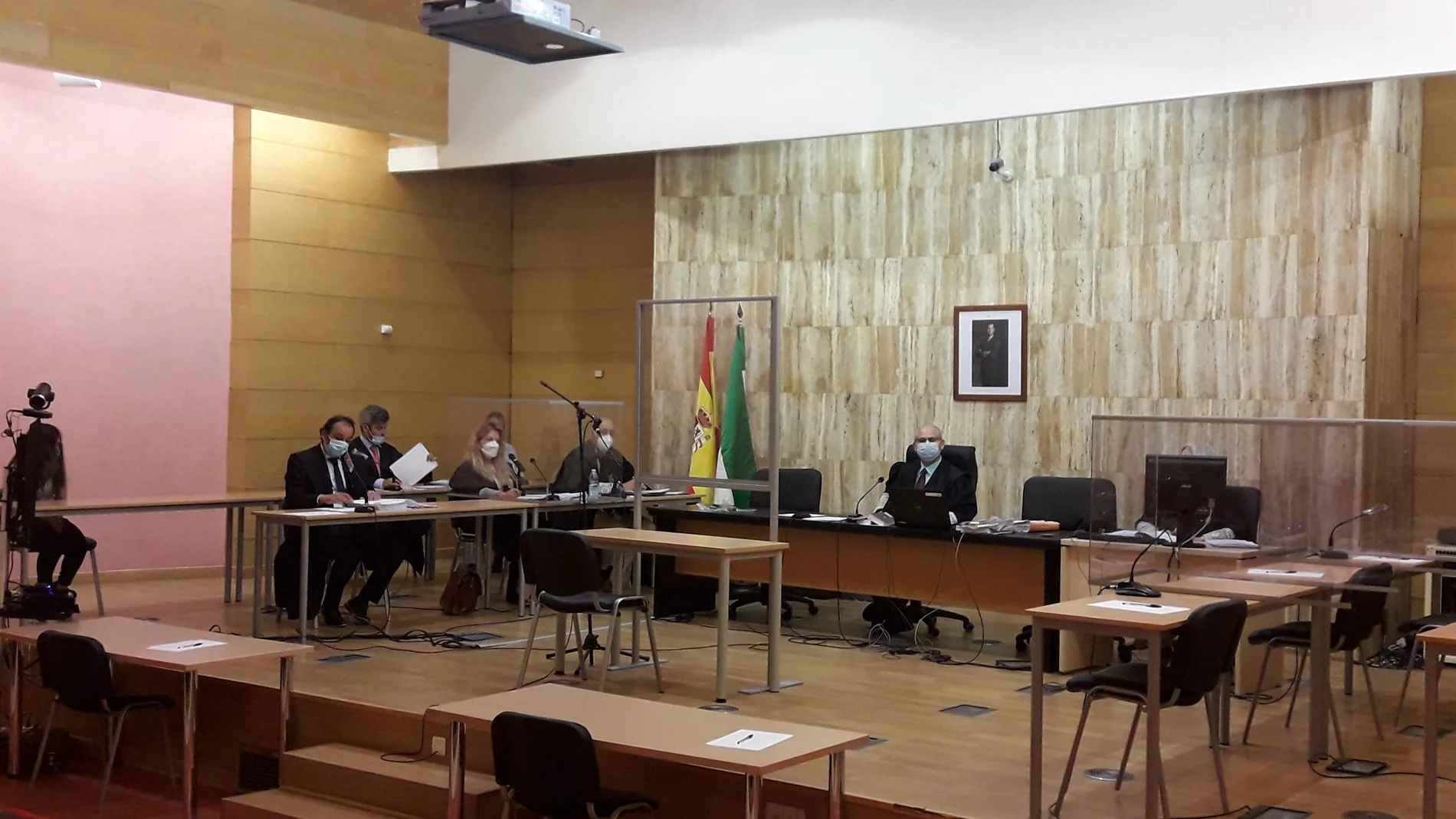 Sesión del juicio celebrado en Granada