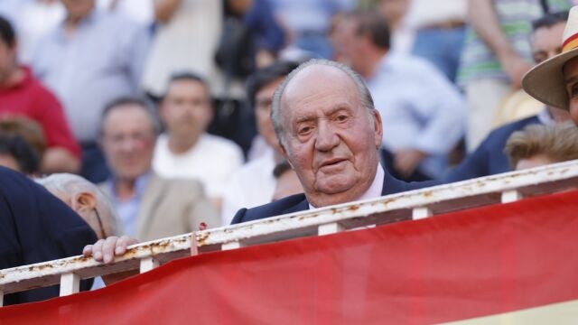 El Rey emérito Don Juan Carlos en una de sus últimas apariciones públicas en España