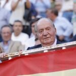 El Rey emérito Don Juan Carlos en una de sus últimas apariciones públicas en España