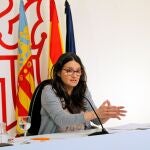 La vicepresidenta y portavoz del Consell, Mónica Oltra, informa de los asuntos tratados en la reunión plenaria semanal del Gobierno valenciano