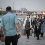 Personas con mascarilla en Teherán10/07/2020 ONLY FOR USE IN SPAIN