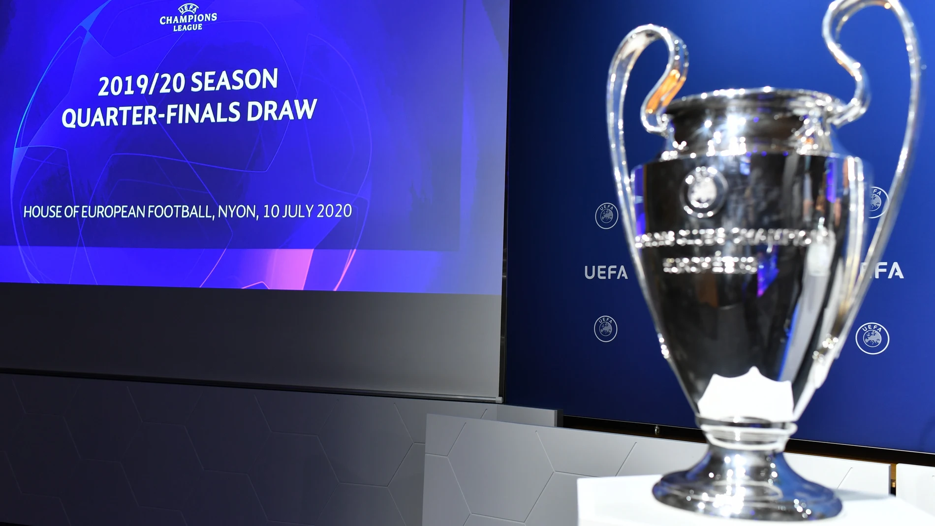 Champions League quarter-finals draw in Switzerland